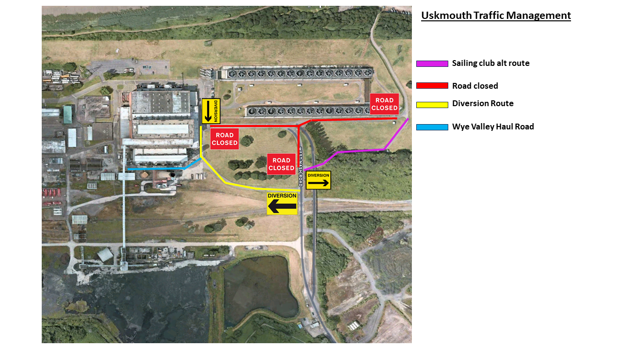 Two Road Diversions for NUSC